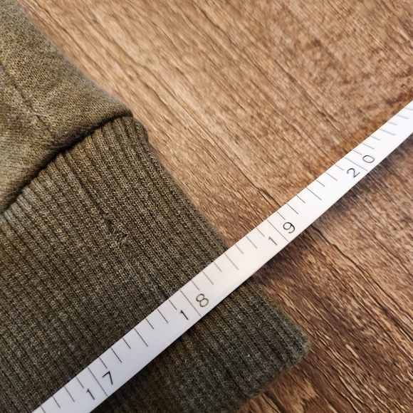 Long Green Gymshark Mock Neck Sweatshirt - Picture 7 of 9